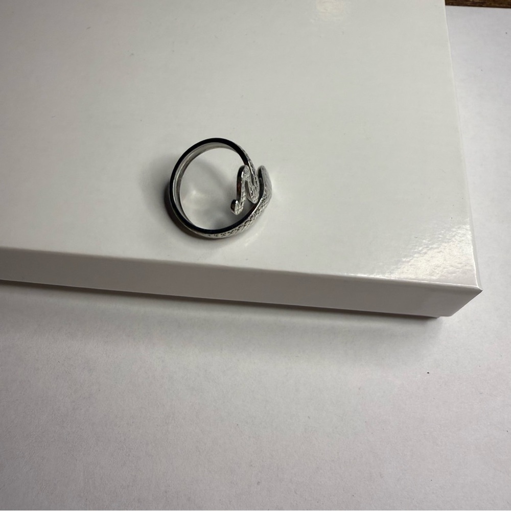 Silver Snake Ring - Picture 4 of 4